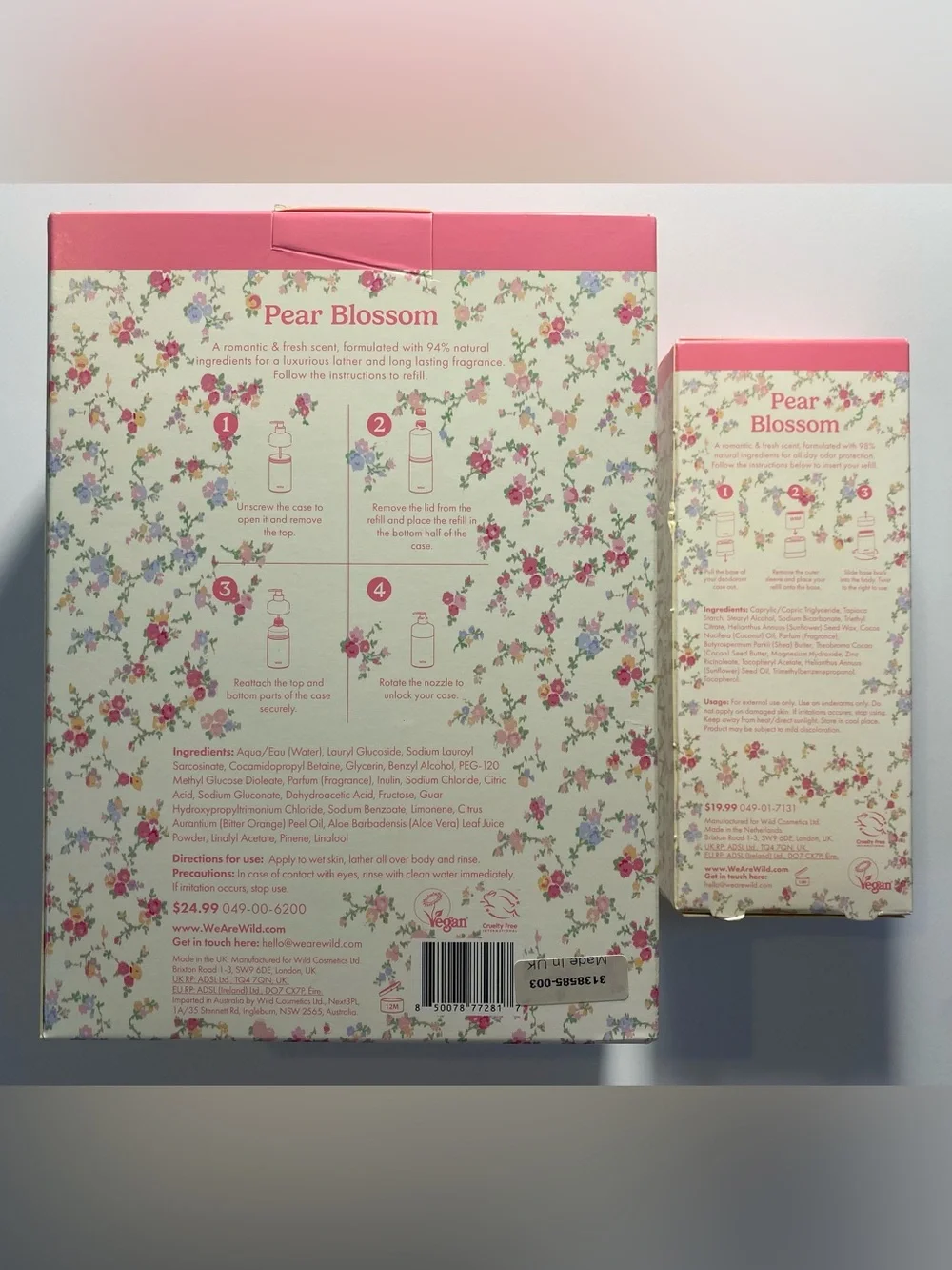💗 LoveShackFancy x Target Refillable Body Wash + Refillable Deodorant - Sunrise💗